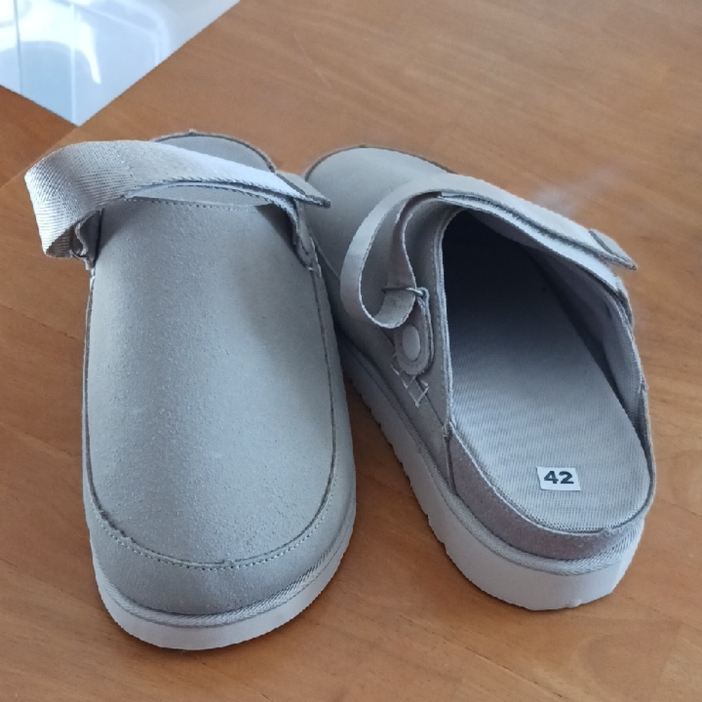 Tan Slip-On Shoes